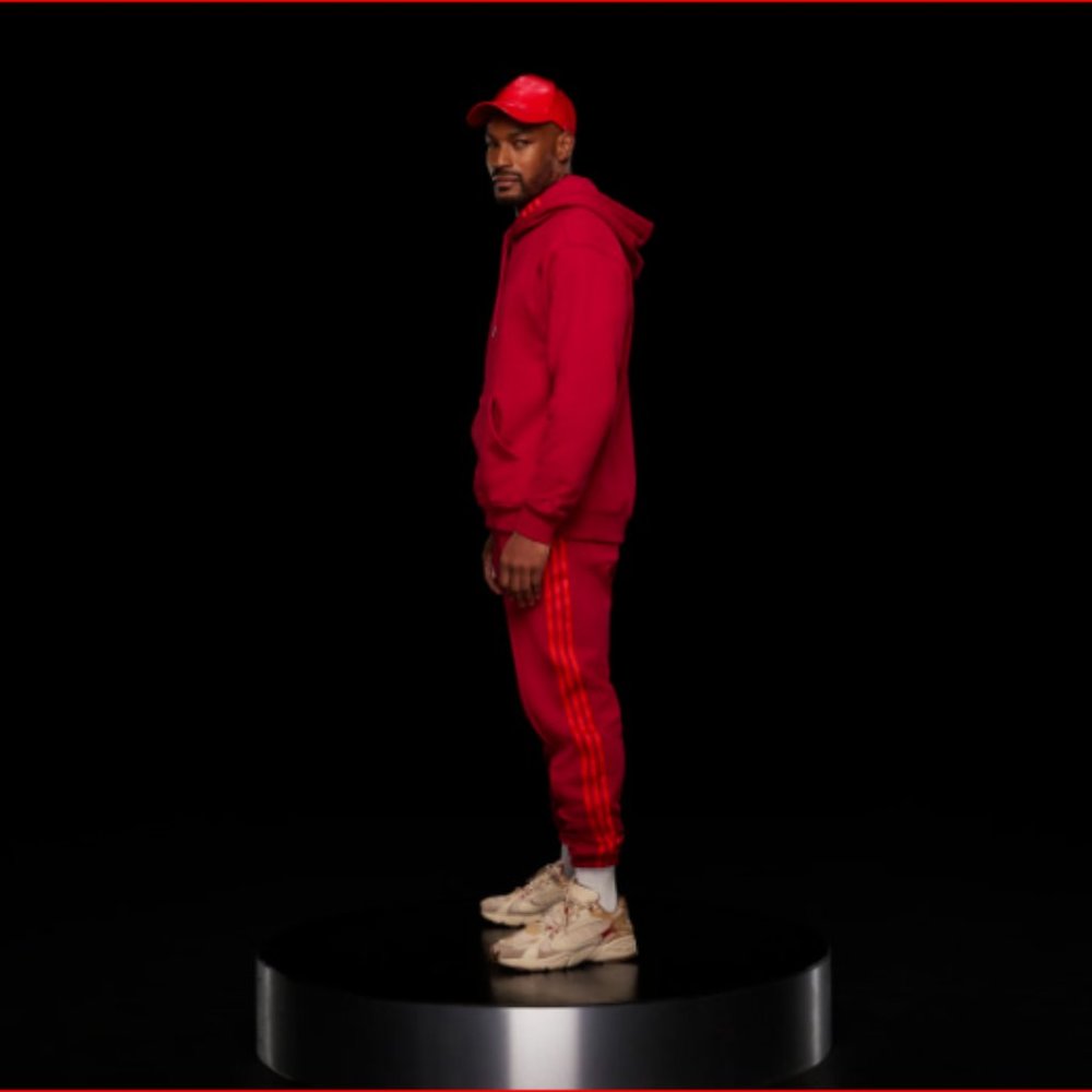 IVY PARK x Adidas - red sweat pants